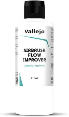 Vallejo - Airbrush Flow Improver for Acrylic Paints 200 Ml. (6.76 Fl.Oz.)