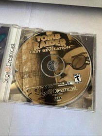 Tomb Raider:The Last Revelation (Sega Dreamcast, 2001) With Manual 'Tested'