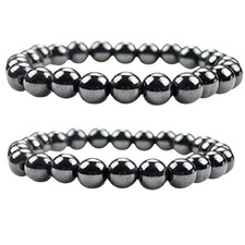 DrKao Magnetic Therapy Bracelet Women Pain Arthritis Anxiety Relief Bracelet-2Pk