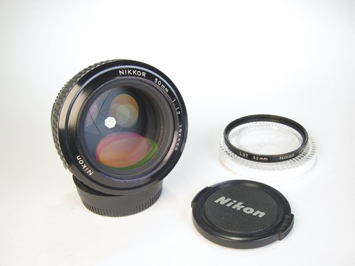 Nikon 50mm f1.2 Ai Fast Prime Lens with UV Haze Filter, from USA!