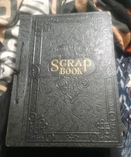 Antique Handmade 1938 Strange As It Seems  Scrapbook