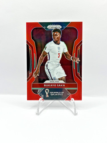 Bukayo Saka #84 2022 Panini Prizm World Cup card