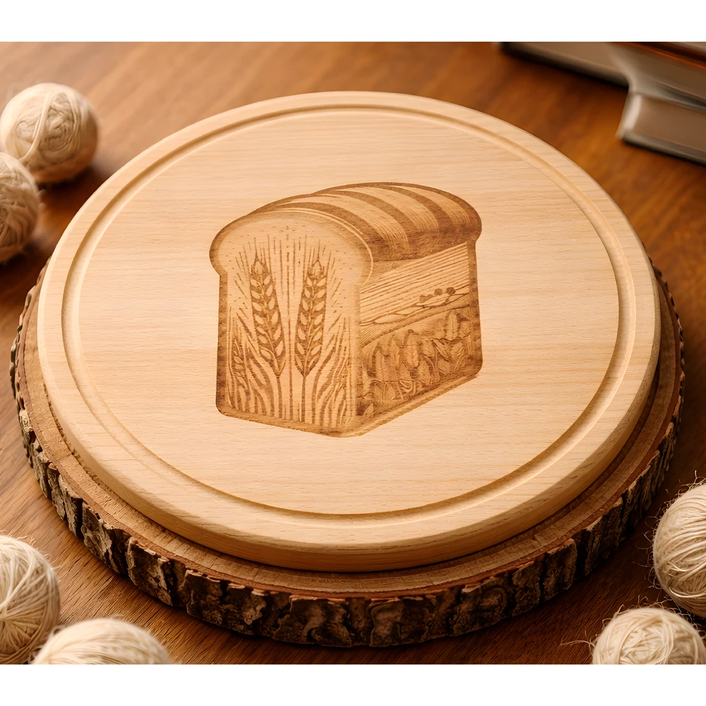 Wooden bread board - Crafted in Wales
Opens in a new window or tab