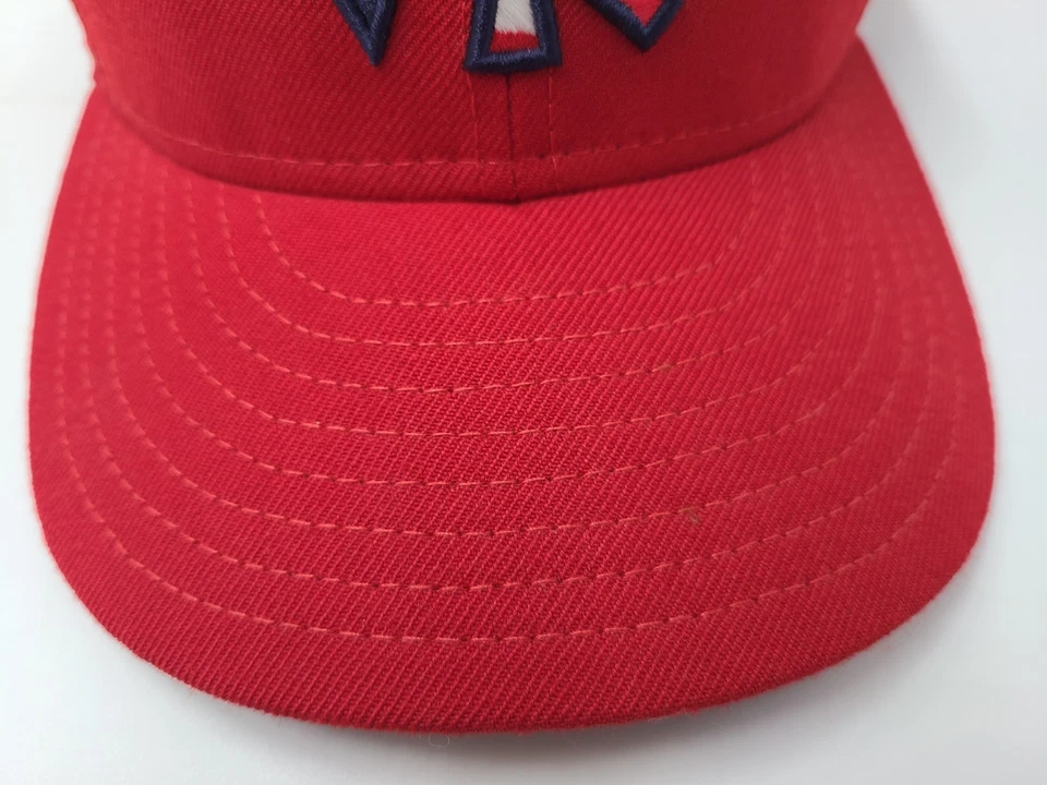Vintage New York Yankees American Flag New Era 59Fifty Fitted 7 1/4 Hat Cap MLB - Image 3 of 4