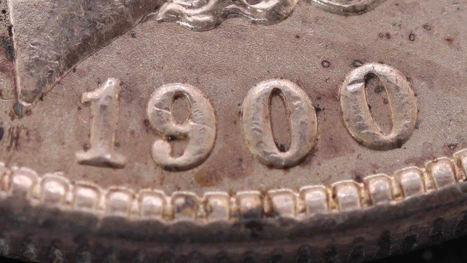 1900-O Morgan Silver Dollar PCG MS 63 CAC VAM-15 "Double Stars". TOP 100 - Image 3 of 4