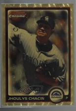 Marketplace image: 2010 Bowman Chrome Superfractor 1/1 Jhoulys Chacin #94 bx1