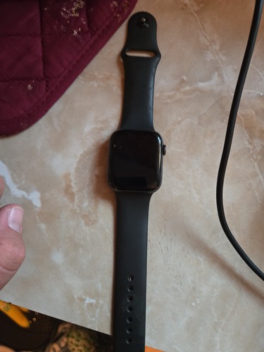 Apple Watch Series 4 44 MM As Is  Black Watch