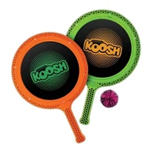 Koosh Double Paddles: Paddleball Set for Kids, Outdoor Game Adventure