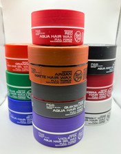 Authentic RedOne Aqua Hair Gel Wax Full Force Maximum Control, 5.07 oz. 4 PACK