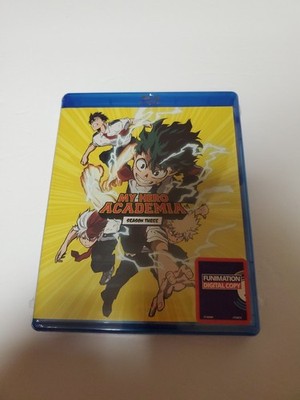 My Hero Academia: Season 3 (Mha) (Blu-ray) SEALED FUNIMATION CRUNCHYROLL 
