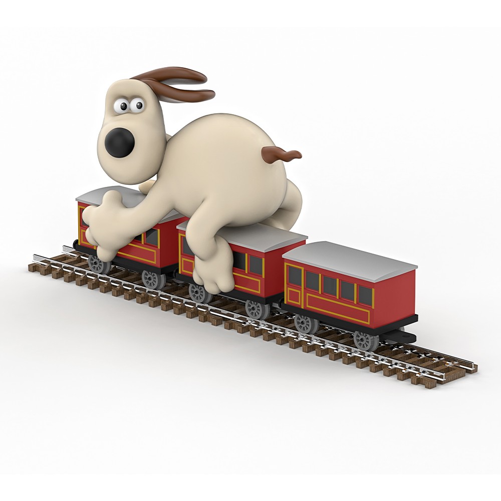 Corgi 80603 FTB WALLACE AND GROMIT THE WRONG TROUSERS GROMIT AND COACHES - Image 6