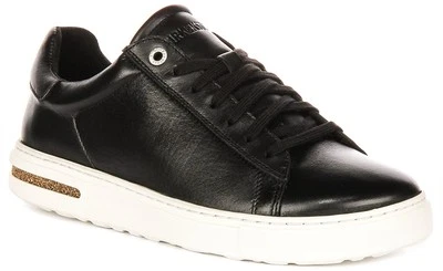 Birkenstock Bend Bas À Lacets En Liège Femme Trainer En Noir EU 37-47 - Photo 1/4