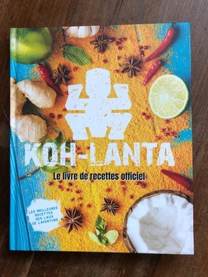 Livre de recettes officiel Koh Lanta, cuisine du bout du monde - Playbac 2021 - Photo 1/4