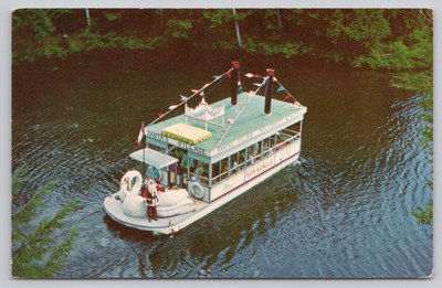 s21522 Kris Kringle Showboat Santa Village Bracebridge Ontario Kanada Karte