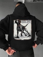 Men's "Local Boy" print cozy hoodie