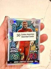 Soccer trading cards packs Qty 30 NEW PRESTINE Assorted