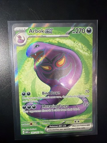 Arbok ex 185/165 Sv: Scarlet & Violet 151 Holo