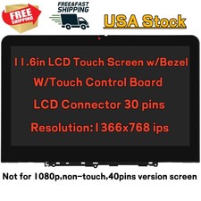 For Lenovo 500e Chromebook Gen 4S 83L40000US 83L40001US Lcd Touch Screen w/Bezel