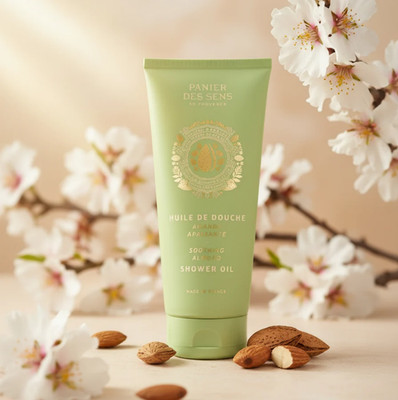 Panier Des Sens, Soothing Almond Shower Oil (Huile de Douche), 6.7 oz