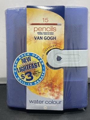 Van Gogh Watercolor Pencils, Set of 15