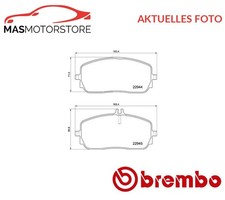 SATZ BREMSBELÄGE BREMSKLÖTZE VORNE BREMBO P 50 152 P NEU OE QUALITÄT