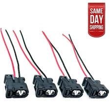 New 4x 1990-1997 Lexus LS400 SC400 OEM Ignition Coil Pack Assembly Connectors