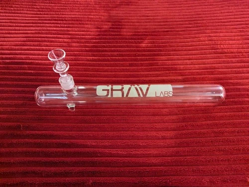 Grav Labs 18" Steamroller Glass Tobacco Pipe