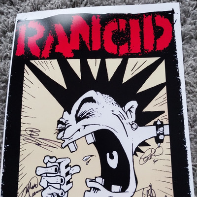 Rancid Tour Poster Print 13 X 19