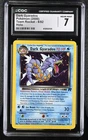CGC 7 NEAR MINT Dark Gyarados 8/82 Team Rocket Holo Pokemon Card