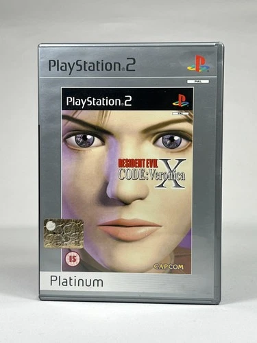 Resident Evil Code Veronica X Platinum PlayStation 2 PS2 PAL ITA Complete