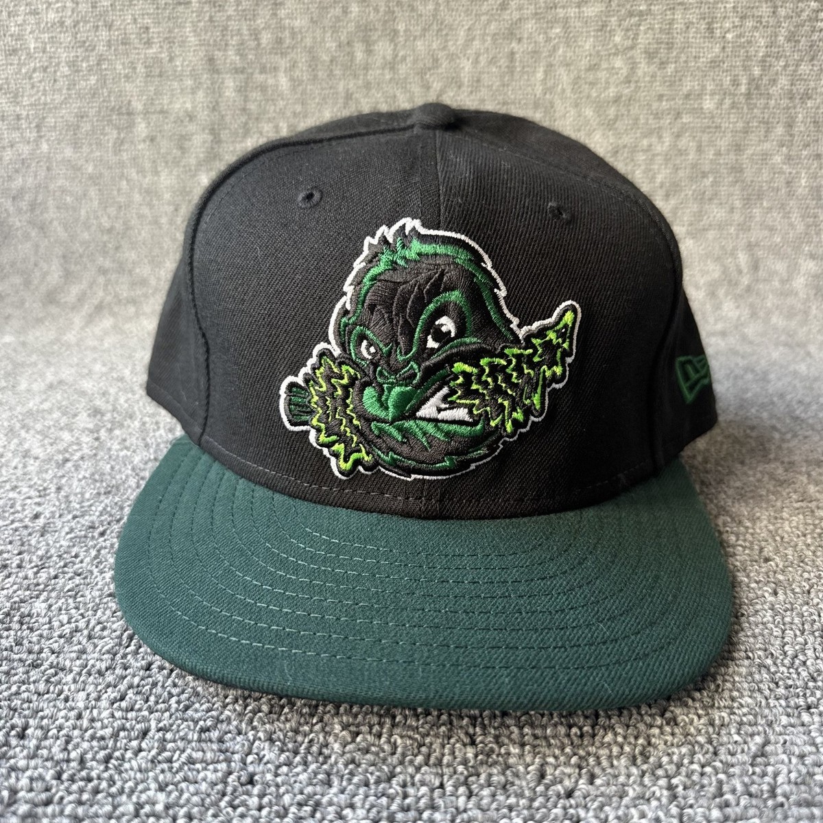 New Era Inland Empire 66ers 59FIFTY Fitted Black Green 7 1 2 Hat