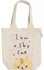 Pan-chira Hitomishiri Theme Tote Bag Korokoro Koronya Character Used