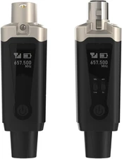 Airsync - Wireless XLR Transmitter and Receiver, UHF Wireless Microphone System 
