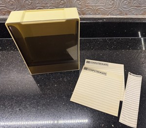 Vintage ComputerMate 5.25" Floppy Disc Hard Strorage Case Travel Size Case