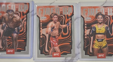 Topps UFC Fired Up Chrome Card Lot 3 Cormier Taira Ricci
