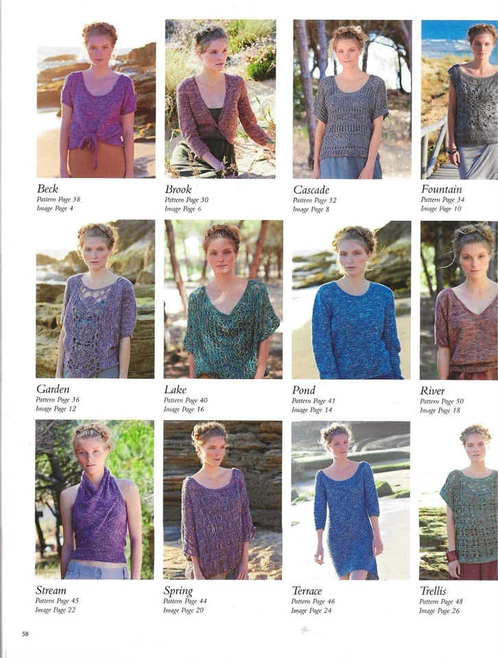 Rowan Silkystones Collection 12 Designs for Women by Marie Wallin Knitting - Image 4 of 4