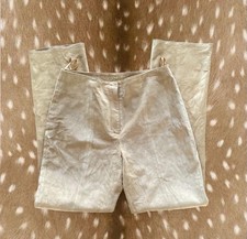 90s/2000s Authentic DeerSkin Suede Pants - Caslon Nordstrom Size 10 Vintage