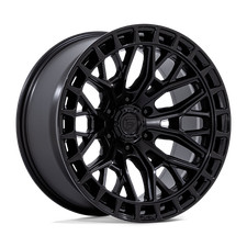 17x9 Fuel Fc869 Sigma Blackout Black Wheels 6x5.5 -12mm Set Of 4
