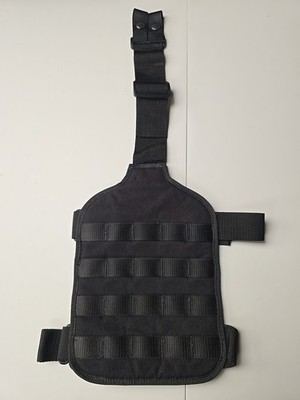 Aegis Engineering Ltd Oberschenkel Molle Drop Leg Panel schwarz Kit UKSF SAS Polizei 