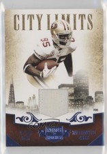 2010 Panini Plates & Patches City Limits Materials Prime 3/50 Vernon Davis 2m4