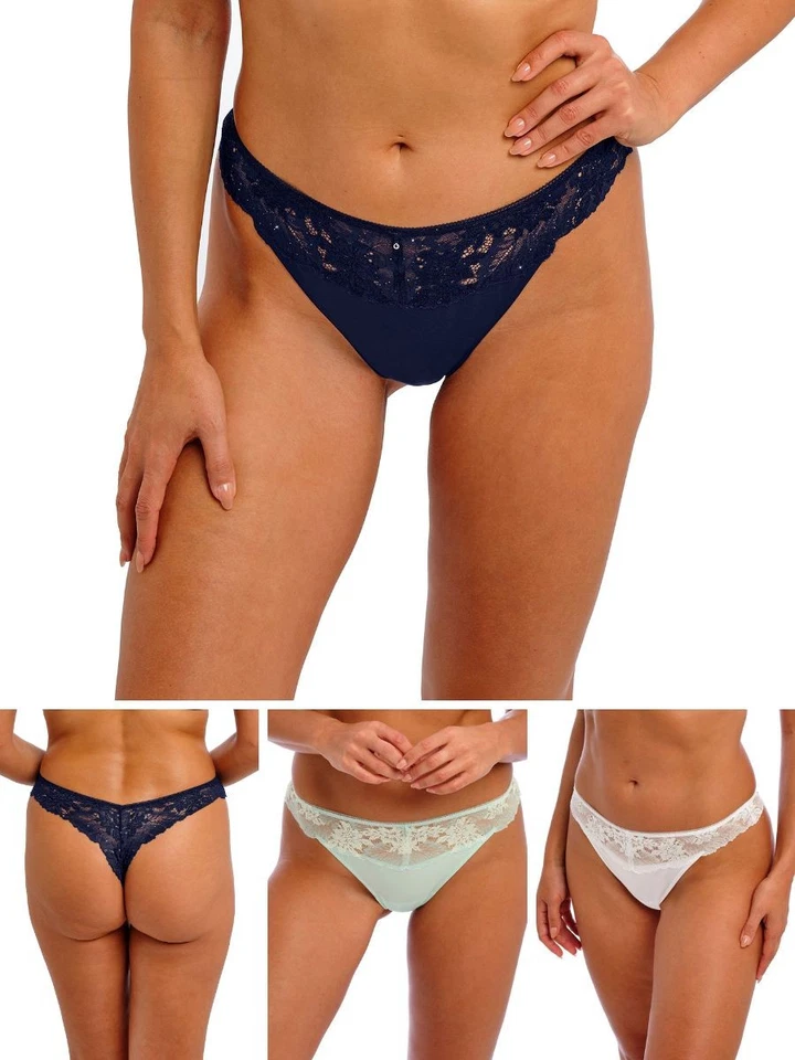 Wacoal Most Divine Briefs Tanga Low Rise Brief Knickers Stretch Lace Lingerie