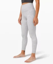 Lululemon White and grey align high rise pant Size 6  A0012300