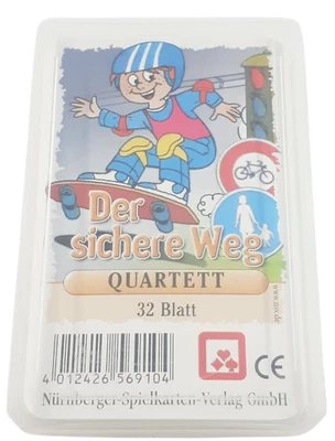 Quartett - Der sichere Weg - 2003 -Nürnberger Spielkarten Nr. 569104 - sehr gut - Bild 1 von 3