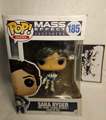 Funko Pop Games!: Mass Effect Andromeda - Sara Ryder #185 Vinyl / Damaged Box