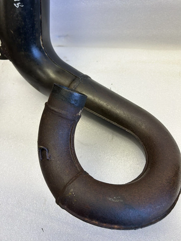 Silenciador de tubo de escape Suzuki Pe 175 Pe175x 1981 fabricante original 14310-40521 Foto 2 de 4