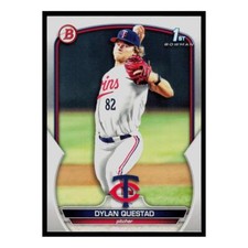 2023 Bowman Draft #BD-25 Dylan Questad Rookie Minnesota Twins Baseball Card