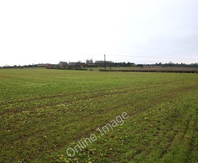 Photo 6x4 Fields South of Weston under Wetherley Hunningham View NW acros c2010