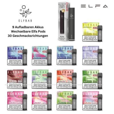 elfbar vape geschmack Elfbar ELFA Pods günstig kaufen main image 0