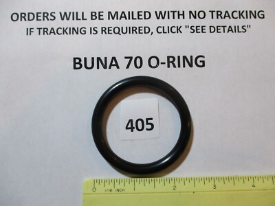 405 O-ring 2'' ID x 2-1/2'' OD x 1/4'' thick.  Buna-70.  Quan 1.