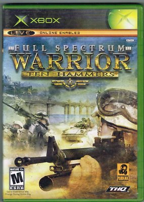 Full Spectrum Warrior: Ten Hammers (Microsoft Xbox, 2006 Full Spectrum Warrior: Ten Hammers (Microsoft Xbox, 2006
